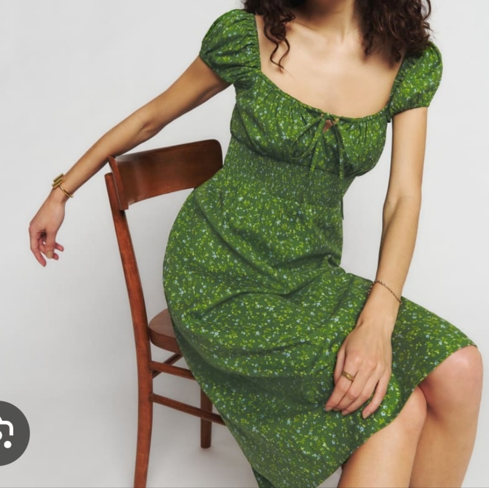 Reformation Arna  Sundress In Isla